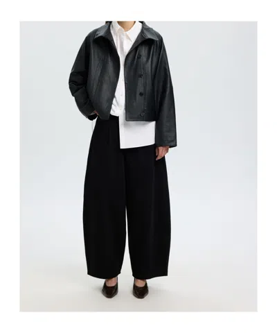 Selected Oversized Shirt In White