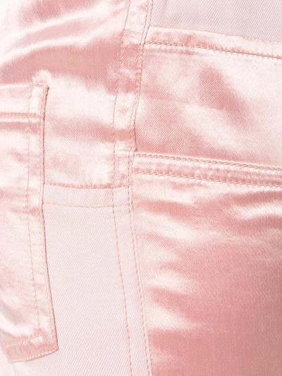 Shop Haider Ackermann Baker Cropped Trousers In Pink