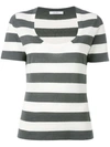 MAX MARA striped knit T-shirt,HANDWASH