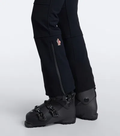 Moncler Technical Ski Pants In Black