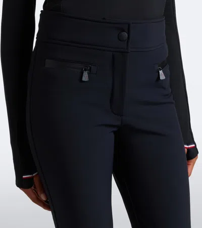 Moncler Technical Ski Pants In Black
