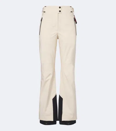 Moncler Technical Ski Pants In Neutral