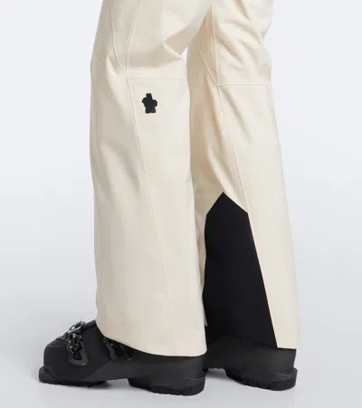 Moncler Technical Ski Pants In Neutral