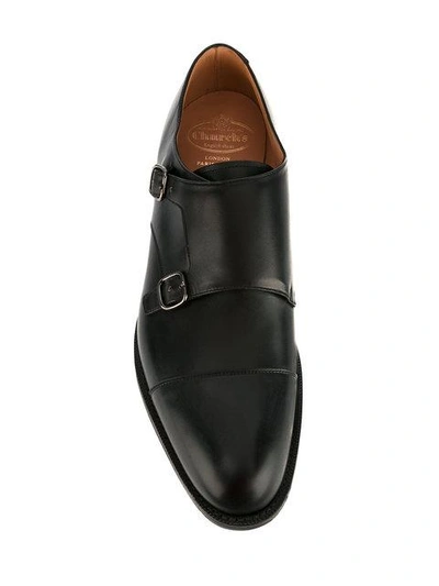 Shop Church's Detroit Monk Shoes In Black