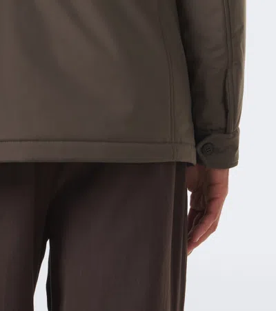 Fedeli Technical Jacket In Green