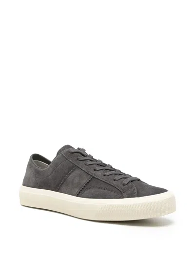 Tom Ford Sneaker In Gray