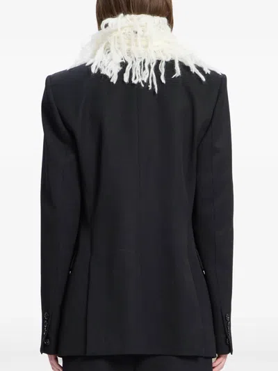 Ann Demeulemeester Bufanda - Blanco In Blanco