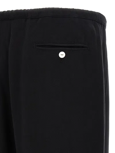 Second / Layer Team Drawstring Trousers In Black