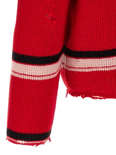 Second / Layer Second/layer 'friends' Sweater In Red