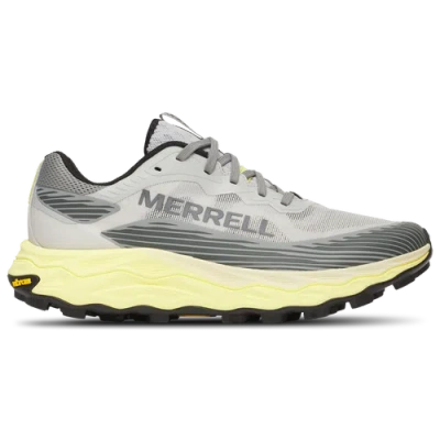 Merrell Agility Peak 6 Shoes Grey Yellow Ss26 In Blue
