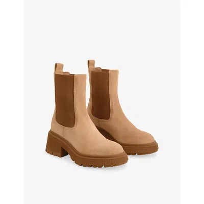 Jimmy Choo Tamia 70 Suede Chelsea Boots In Toffee