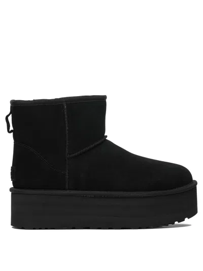 Ugg Classic Mini Platform Boots Black In Black