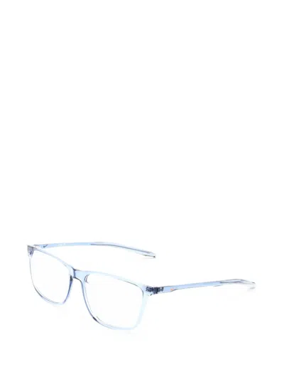 Nike Rectangle-frame Glasses In Blue
