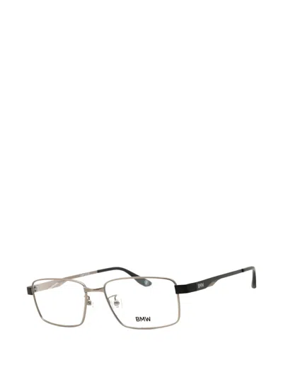 Bmw Rectangle-frame Glasses In Silver