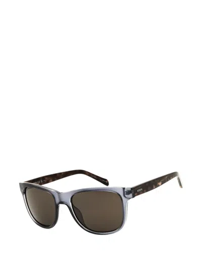 Fossil Rectangle-frame Sunglasses In Gray