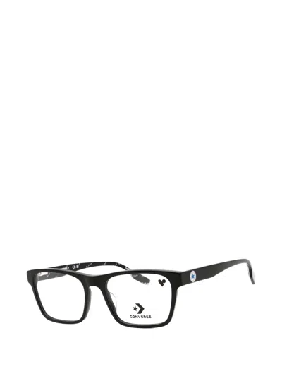 Converse Cv5000 Rectangle-frame Glasses In Black