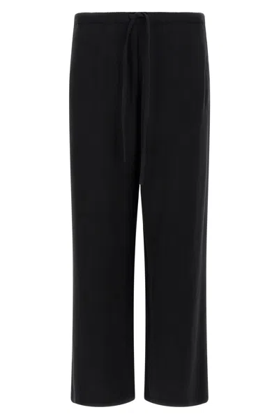 Second / Layer Team Drawstring Trousers In Black