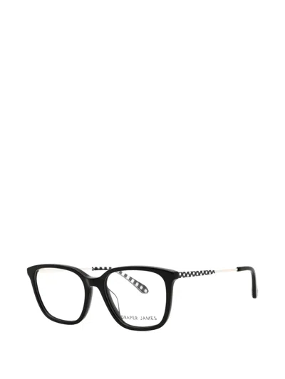 Draper James Rectangle-frame Glasses In Black