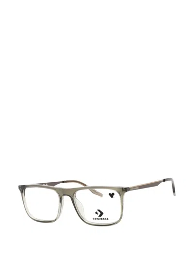 Converse Rectangle-frame Glasses In Brown