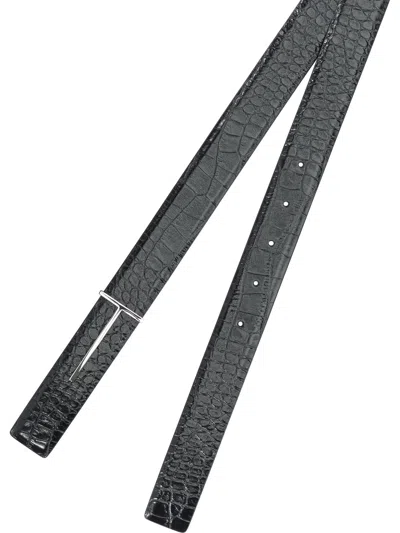 Tom Ford Adjustable Strap In Black
