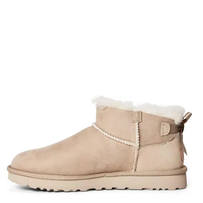 Ugg Suede Ankle Boot In Neutral
