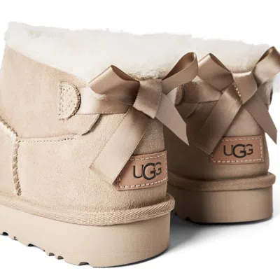 Ugg Suede Ankle Boot In Neutral