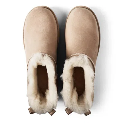 Ugg Suede Ankle Boot In Neutral