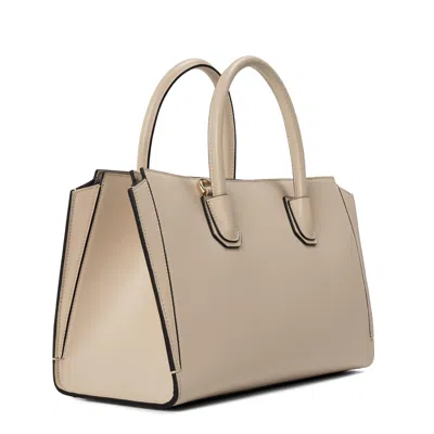 Givenchy Leather Structured Tote In Nude