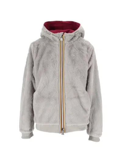 K-way Deva Reversible Jacket In Red