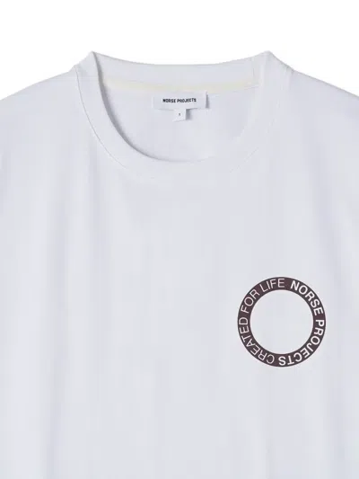 Norse Projects Logo-print T-shirt In White
