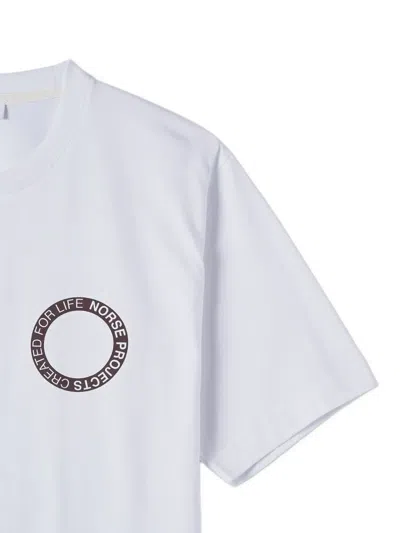 Norse Projects Logo-print T-shirt In White