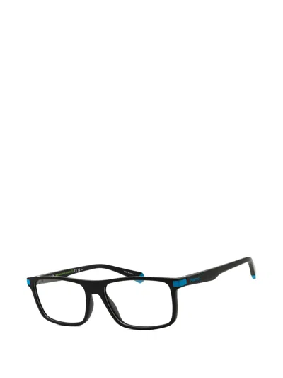 Polaroid Rectangle-frame Glasses In Black