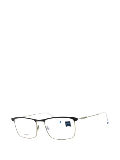 Zeiss Rectangle-frame Glasses In Black