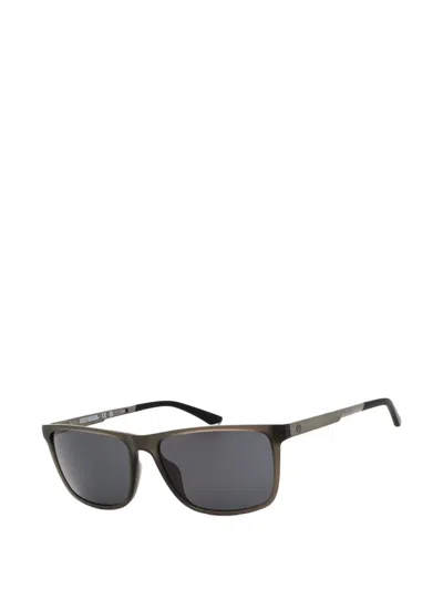 Harley-davidson Rectangle-frame Sunglasses In Gray