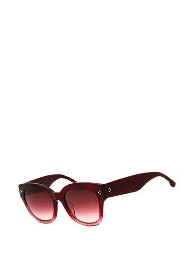 Gap Oversized-frame Sunglasses In Red
