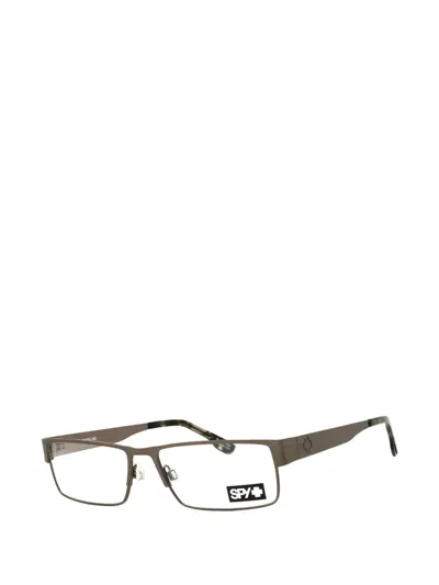 Spy Unisex Grey Rectangular Eyeglass Frames Elijah55 In Brown