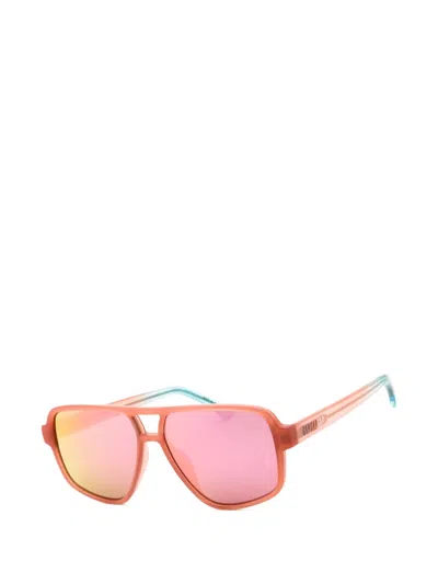 Gap Rectangle-frame Sunglasses In Pink