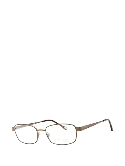 Emozioni Rectangle-frame Glasses In Brown
