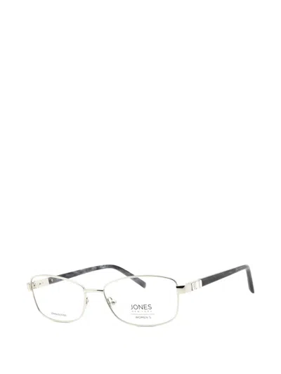 Jones New York Rectangle-frame Glasses In Silver