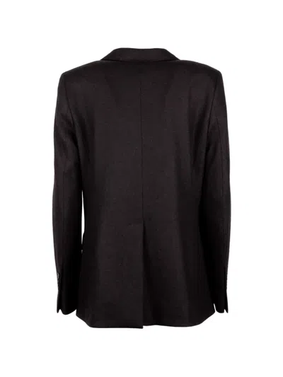 Seventy Double-breasted Jacket In Brown