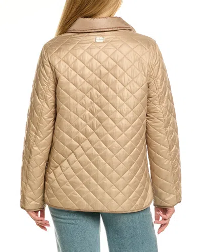 Sam Edelman Quilted Jacket In Brown