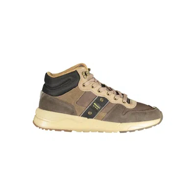 Blauer Brown Polyurethane Men's Sneaker In Brown