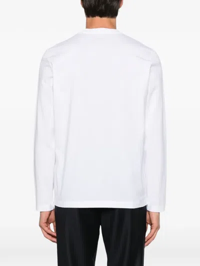 Corneliani Long-sleeve T-shirt In White