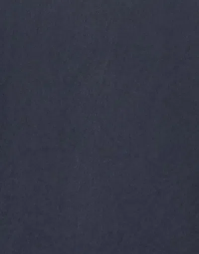 Weekend Max Mara Simple Solid Satin T-shirt In Blue