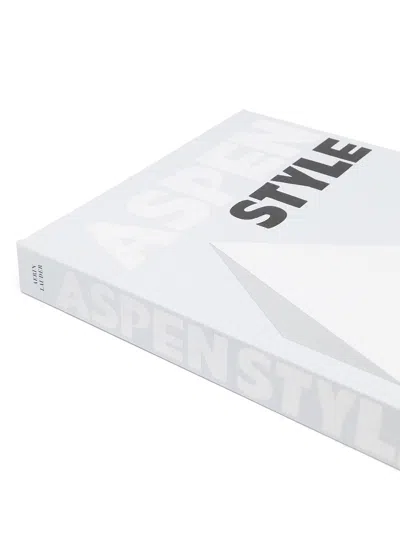 Assouline Aspen Style By Aerin Lauder Hardcover Book In Gray