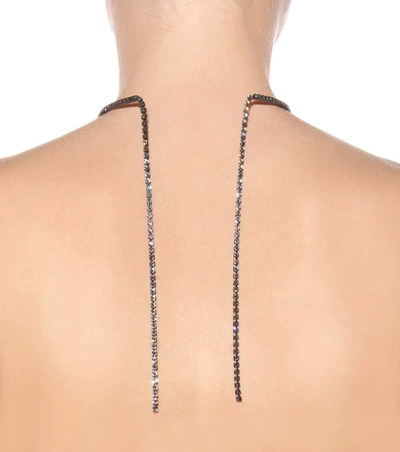 Shop Dries Van Noten Crystal-embellished Choker Necklace
