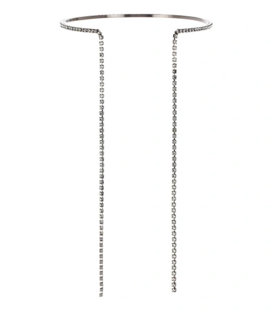 Shop Dries Van Noten Crystal-embellished Choker Necklace