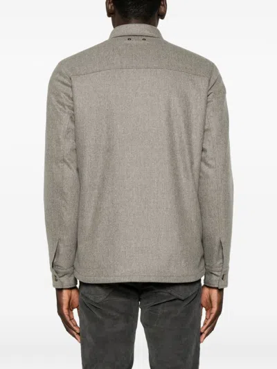 Jacob Cohen Wool Jacket In Gray