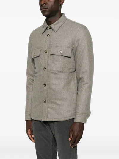 Jacob Cohen Wool Jacket In Gray