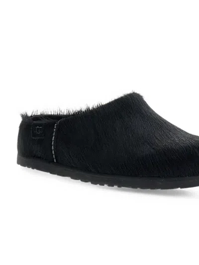 Ugg Otzo Calf-hair Loafers In Black